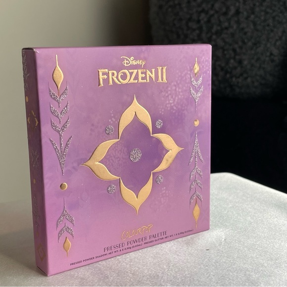 Frozen 2 Anna Pressed Powder Eyeshadow Pallet by Colourpop Limited Edition - Picture 10 of 12
